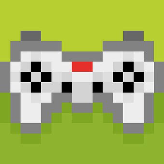 Free Pixel Art Gaming Console illustration and picture