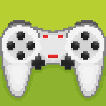 Free Pixel Art Gaming Console illustration and picture