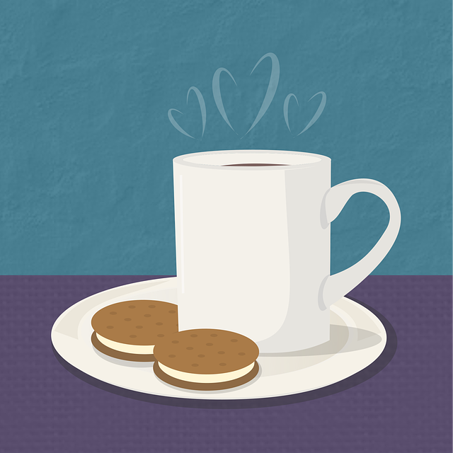 Free coffee cookies caffeine vector