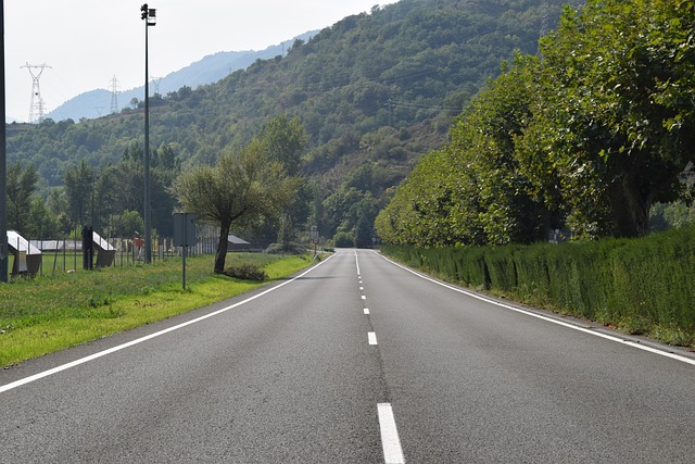 Autobahn, Landschaft, Natur, Feld