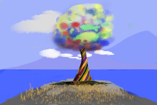 Free Tree Mountain photo and picture