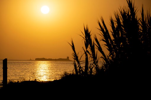 Free Sunset Cadiz photo and picture