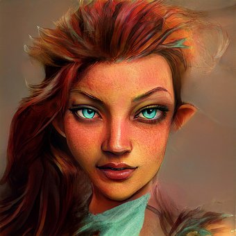 Mädchen, Frau, Fantasie, Märchen, Elf
