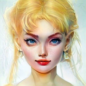 Mädchen, Porträt, Fantasie, Fee, Märchen