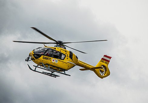 Hupschrauber, Gelber, Engel, Öamtc
