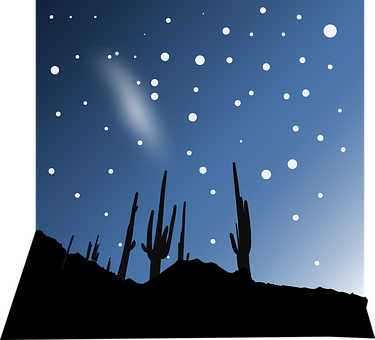 Himmel, Berg, Pflanze, Galaxis, Natur