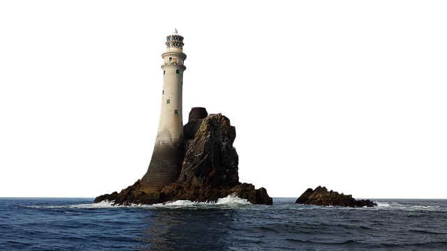 Leuchtturm, Ozean, Insel, Meer