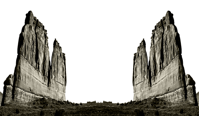 Free cathedral rock sandstone geology illustration
