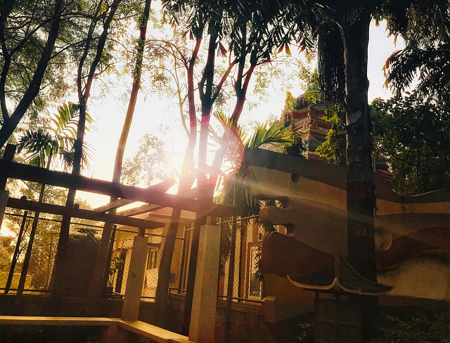 Free Temple Sun photo and picture