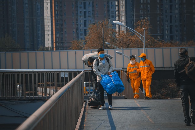 打工, 工人, 回家, 农民 工, 中国, 社会, 北京, 天桥, 感人, 底层