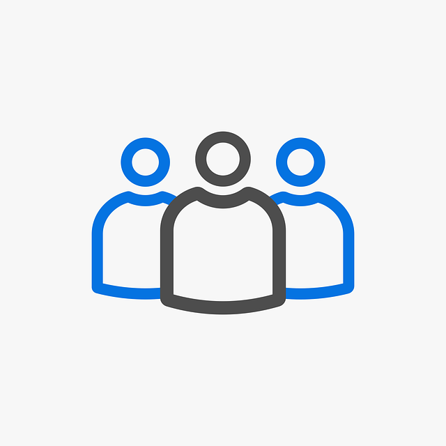 Free group people team illustration
