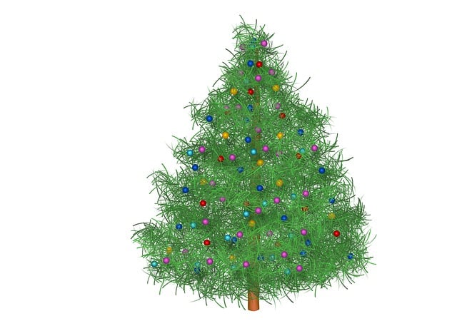 Free tree nature christmas tree illustration