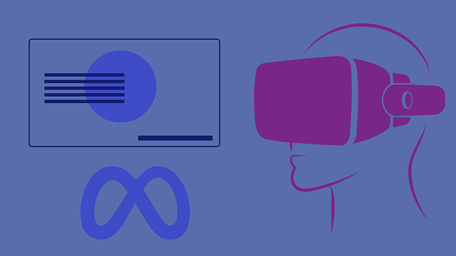 Free metaverse technology virtual vector