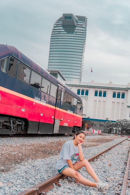 Realway-Station, Kambodscha, Khmer