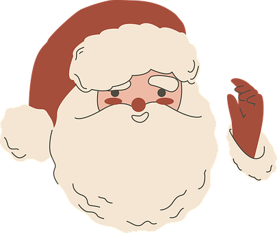 Free Santa Claus New Year illustration and picture