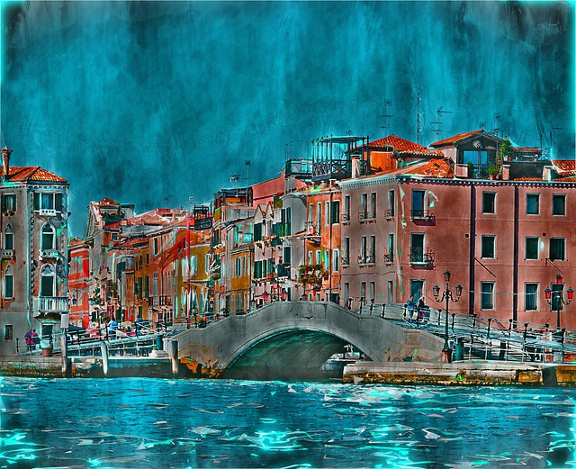 Free port palace nature illustration