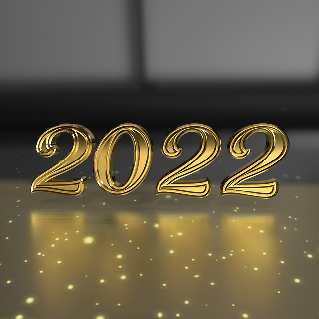 Neujahr, Weihnachten, Design, 3D