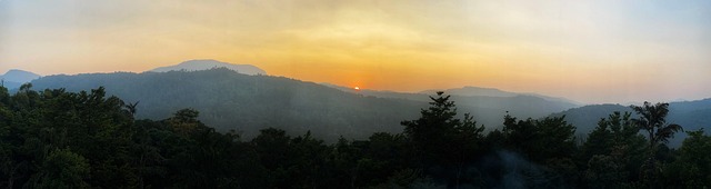 Free Panaroma Sunset photo and picture
