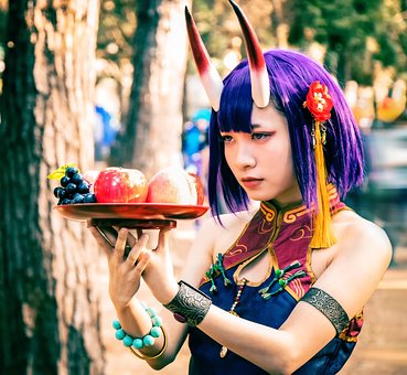 Cosplay, Magie, Demon, Mysterie, Houding