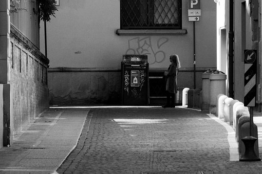 Free Alone Street photo and picture