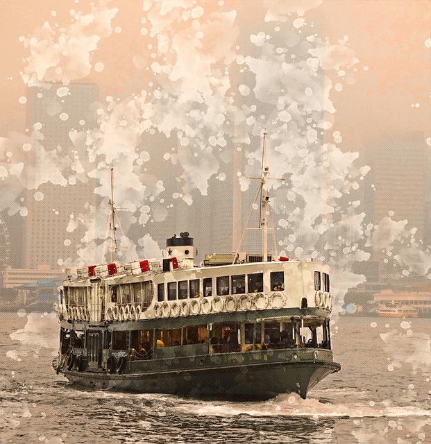 Free Ferry Travel illustration and picture
