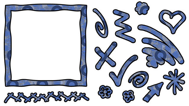 Free decoration digital scrapbooking copy space illustration