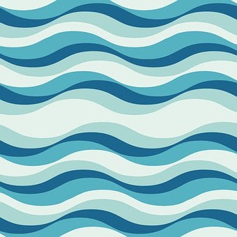 波浪, 水池, 水, 冰壶, 蓝色的, 海滩, 海