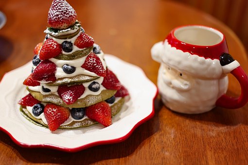 Kerstmis, Vakantie, Taart, Gebakje