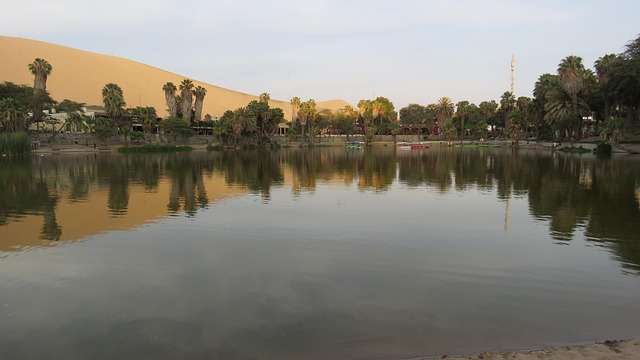 Free Huacachina Oasis photo and picture