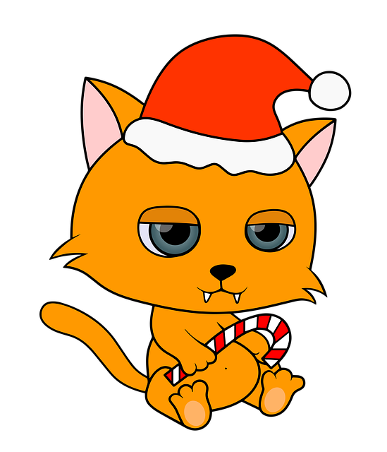 Kitten Clip Art Christmas - Free image on Pixabay