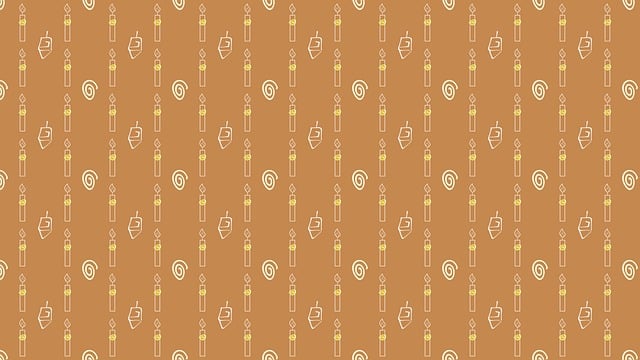 Free candle background graphic illustration