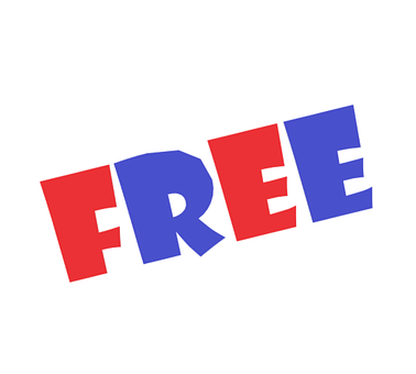 Free American Free Red White Blue Free illustration and picture
