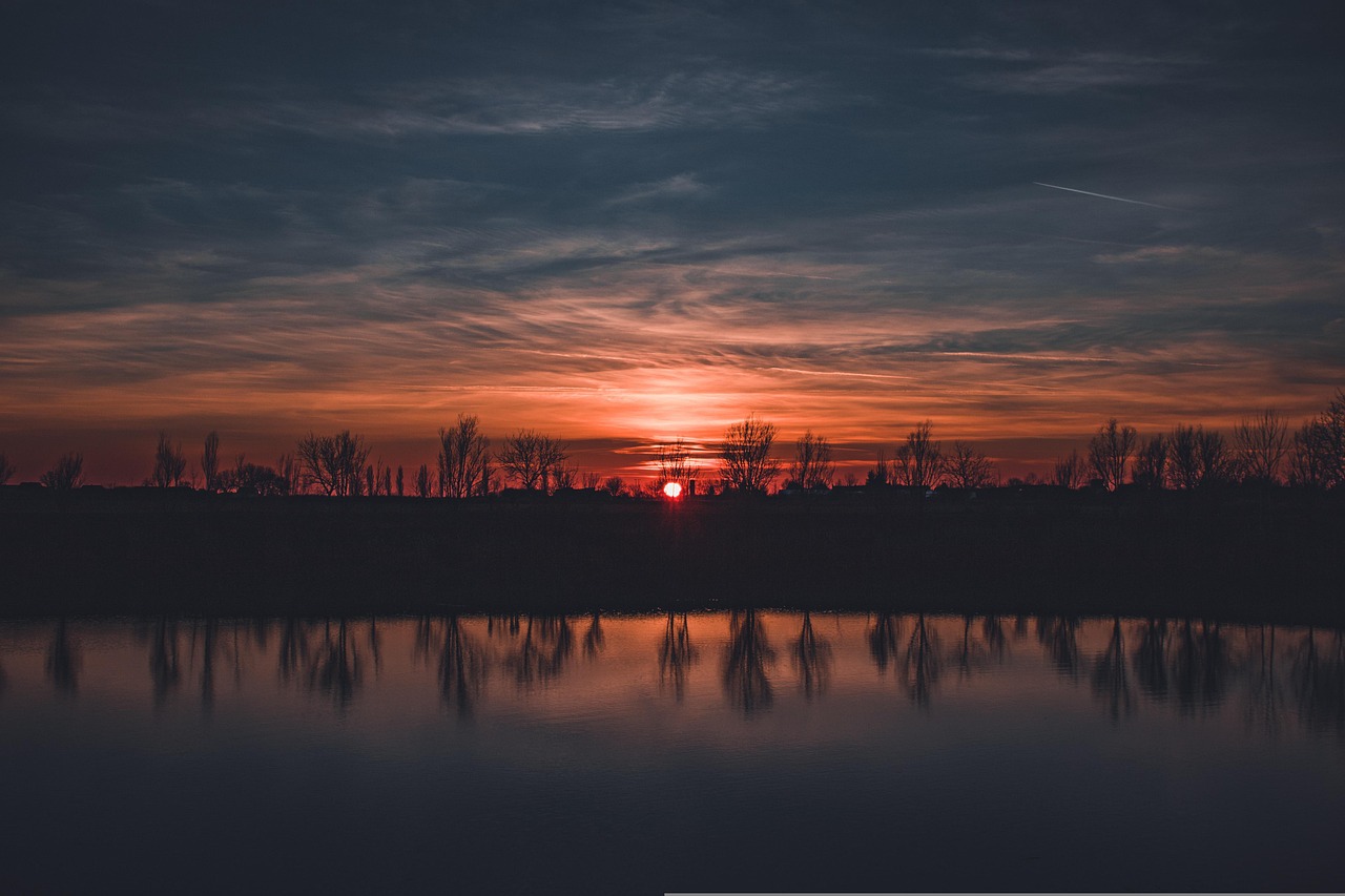 sunset-nature-lake-free-photo-on-pixabay