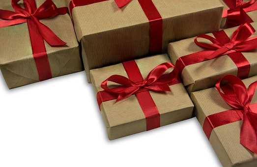 Paquete, Caja De Regalo, Sorpresa, Cinta