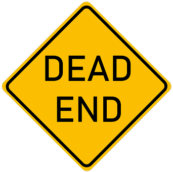 Free Dead End Traffic Sign illustration and picture