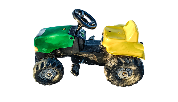 Free Tractor Toy illustration and picture