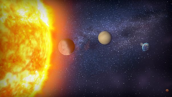 Espaço, Universo, Sol, Cosmos