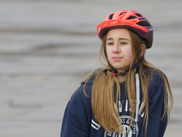 Free Teenager Helmet photo and picture