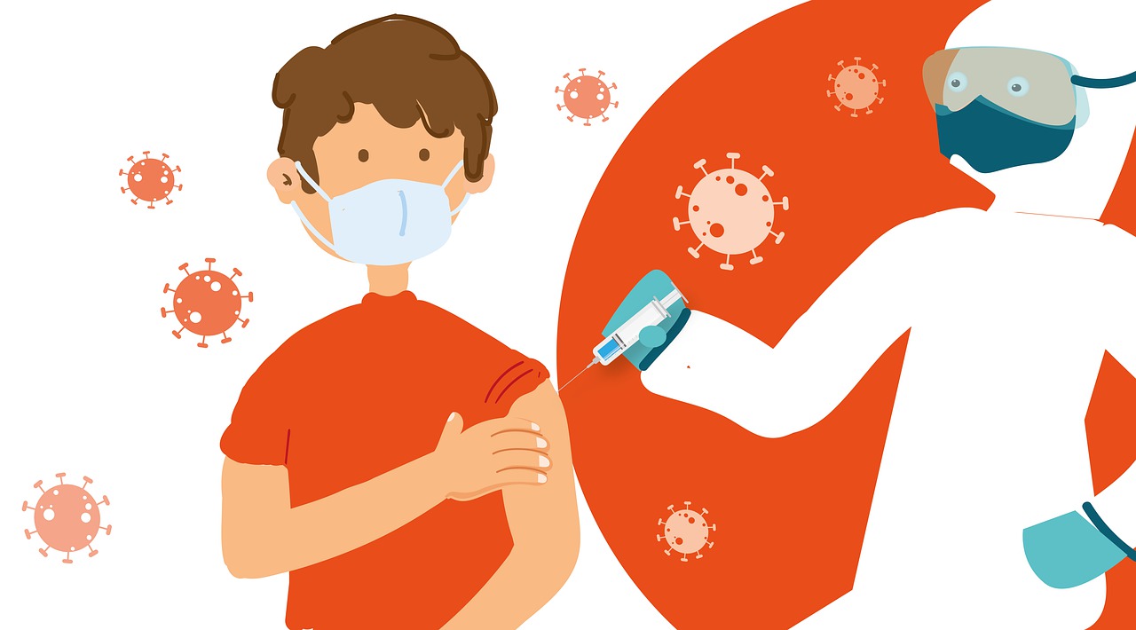 Impfen, Boostern, Booster, Virus, Junge