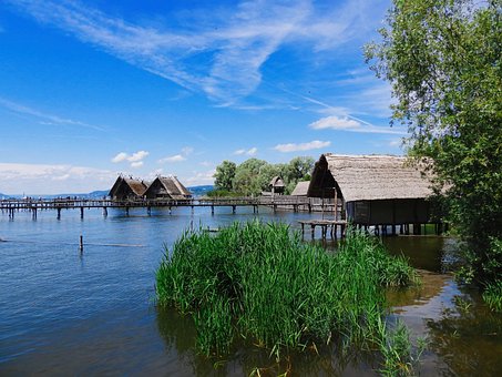 Free Pile Dwellings In Unteruhldingen photo and picture