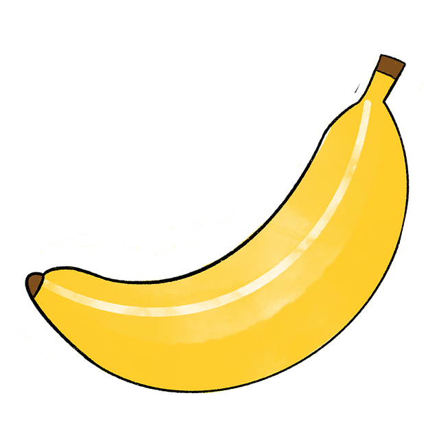 Free Fruit Banana illustration and picture
