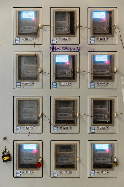 Free Electric Meter Corridor photo and picture