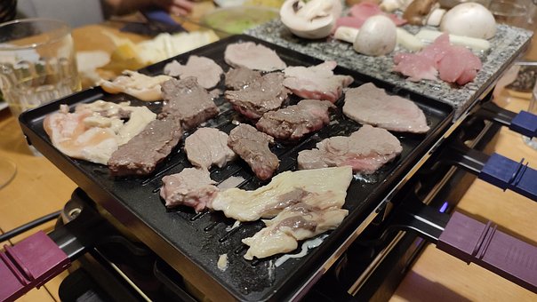 Raclette, Lebensmittel, Weihnachten