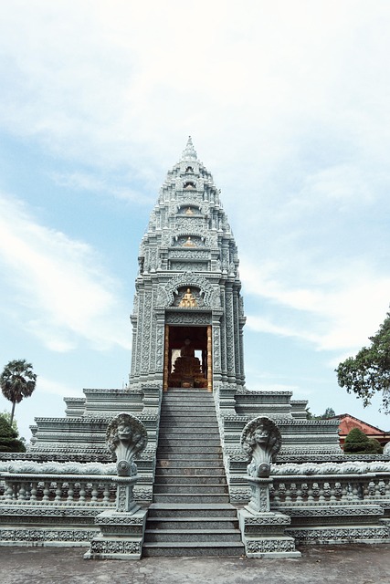 Somrong, Tempel, Graf, Khmer, Soctrang