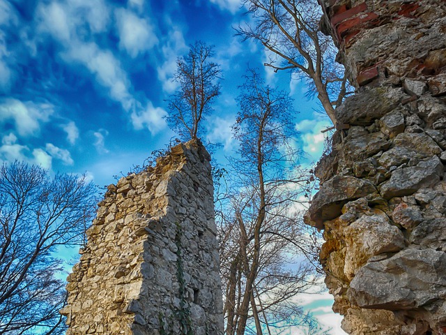 Free castle castle ruins castle complex illustration