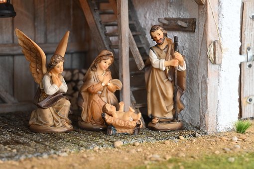 Maria, Josef, Jezus, Geboorte, Kerstmis