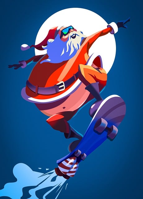 Free Christmas Santa Claus illustration and picture