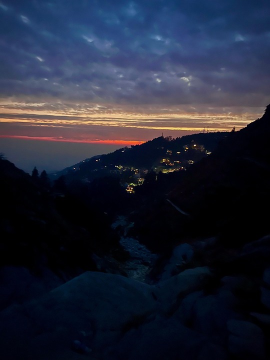 夜晚 山附近 山坡 - Pixabay上的免费照片 - Pixabay