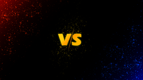 Versus, Vermelho, Azul, Partícula