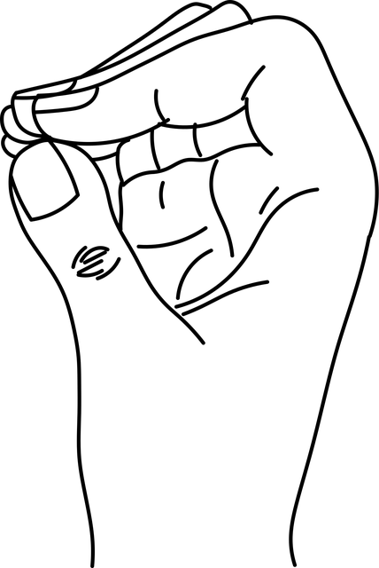 Free saman mudra mudra hand vector